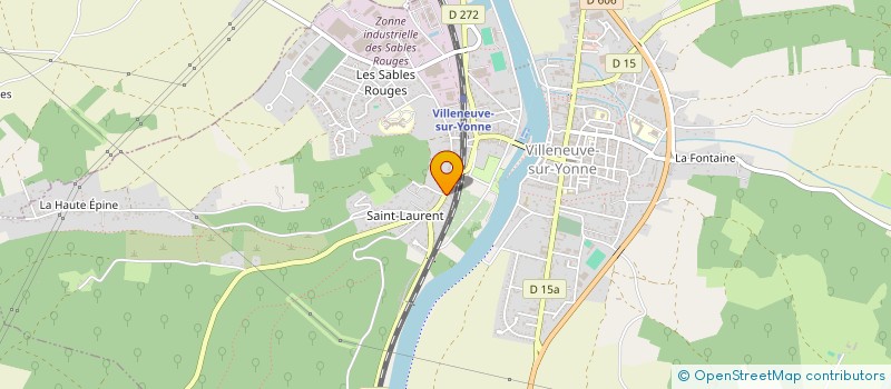 localisation de l'entreprise MADAME MARGOT NOIRET à VILLENEUVE-SUR-YONNE