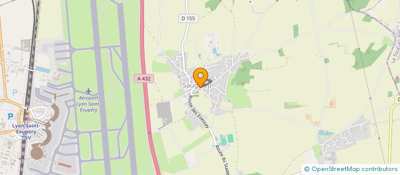 localisation de l'entreprise MADAME MARGOT NUGUES  COLOMBIER-SAUGNIEU