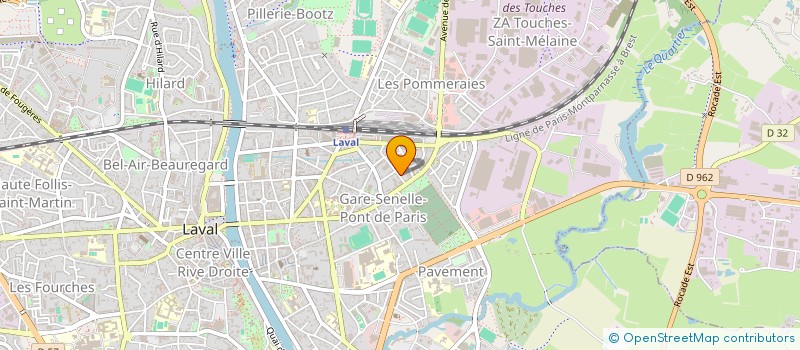 localisation de l'entreprise MADAME MARGOT PARIS  LAVAL