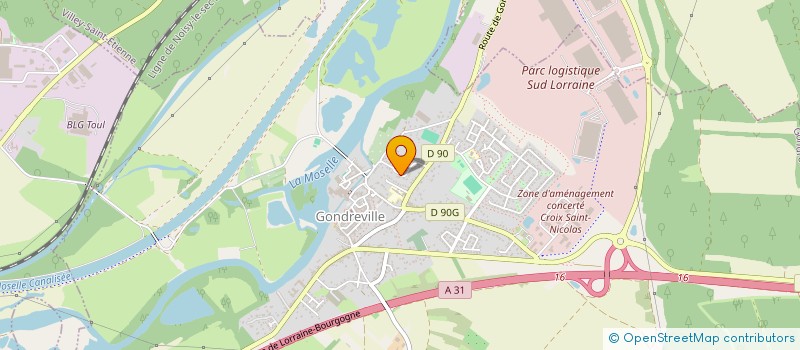 localisation de l'entreprise MADAME MARGOT PASQUIER  GONDREVILLE