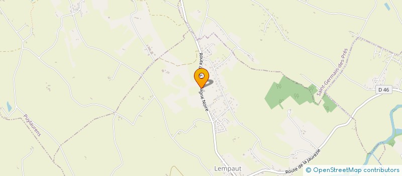 localisation de l'entreprise MADAME MARGOT PELISSIER  LEMPAUT