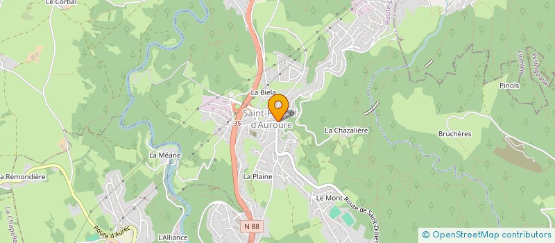 localisation de l'entreprise MADAME MARGOT PETIT  SAINT-FERREOL-D AUROURE