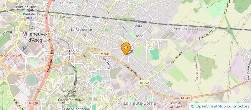 localisation de l'entreprise MADAME MARGOT PETITGENET à VILLENEUVE-D'ASCQ