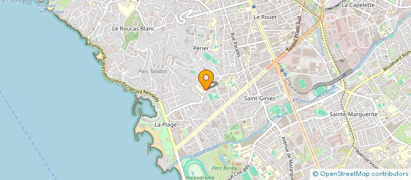 localisation de l'entreprise MADAME MARGOT PILLARD  MARSEILLE