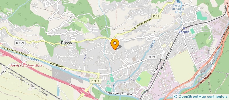 localisation de l'entreprise MADAME MARGOT PONCHAUD  PASSY