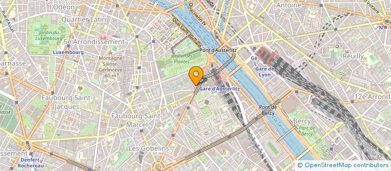 localisation de l'entreprise MADAME MARGOT PONS  PARIS