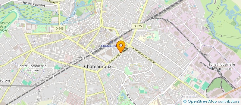 localisation de l'entreprise MADAME MARGOT RAGOT à CHATEAUROUX
