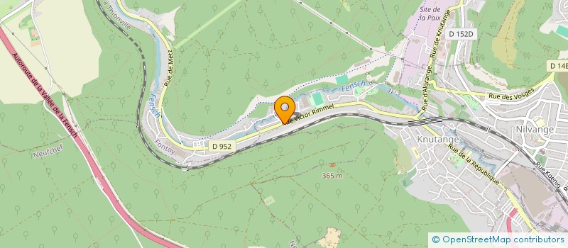 localisation de l'entreprise MADAME MARGOT REVERDY  KNUTANGE