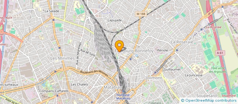 localisation de l'entreprise MADAME MARGOT REYES à TOULOUSE