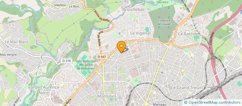 localisation de l'entreprise MADAME MARGOT REYNAUD  SAINT-PANTALEON-DE-LARCHE