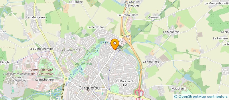 localisation de l'entreprise MADAME MARGOT RICHARD  ANGERS
