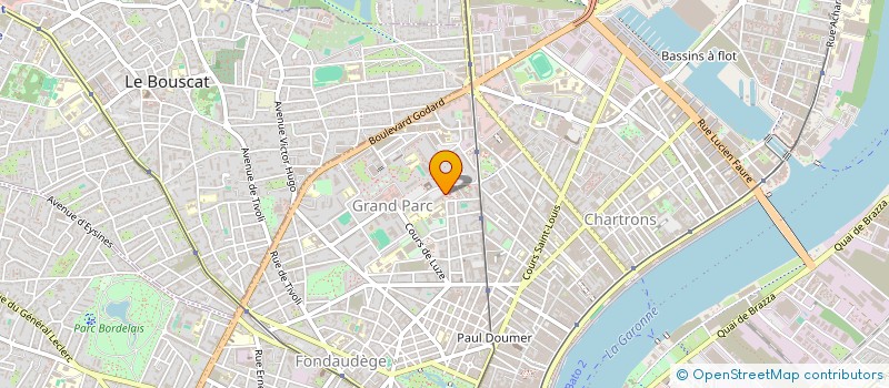 localisation de l'entreprise MADAME MARGOT RIEUBLANC  BORDEAUX