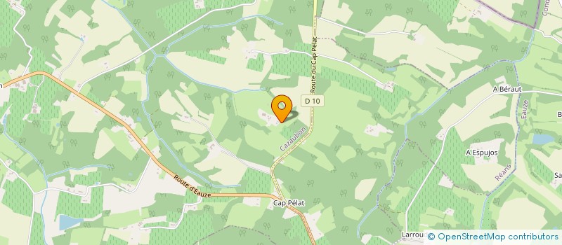 localisation de l'entreprise MADAME MARGOT ROBERT  CAZAUBON