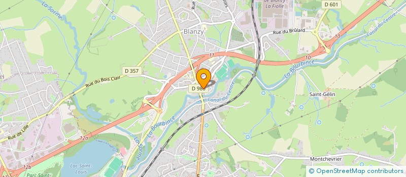 localisation de l'entreprise MADAME MARGOT ROBIN  BLANZY