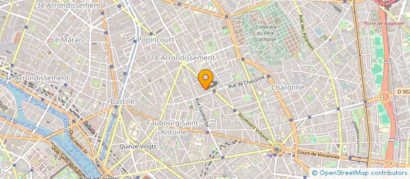 localisation de l'entreprise MADAME MARGOT ROCHE  PARIS