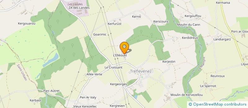 localisation de l'entreprise MADAME MARGOT RODARY  TREFLEVENEZ