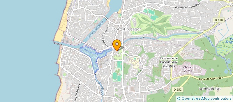 localisation de l'entreprise MADAME MARGOT ROHMER GEMPP  CAPBRETON