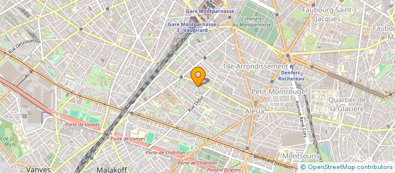 localisation de l'entreprise MADAME MARGOT ROUAS  PARIS