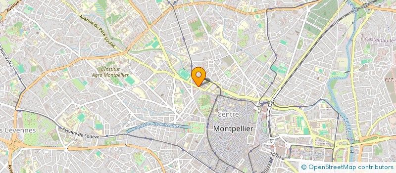 localisation de l'entreprise MADAME MARGOT ROUYRE  MONTPELLIER