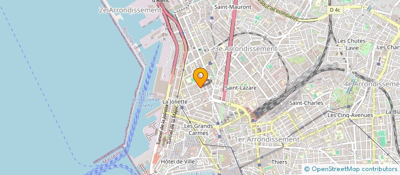 localisation de l'entreprise MADAME MARGOT SANZ à MARSEILLE