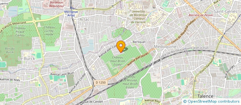 localisation de l'entreprise MADAME MARGOT SARRAZIN  EYSINES