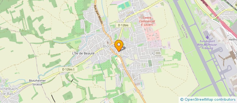 localisation de l'entreprise MADAME MARGOT SCHAEFFER  BLOTZHEIM