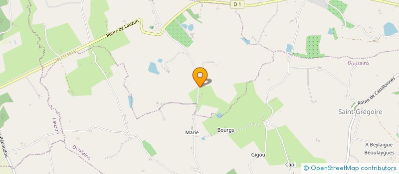 localisation de l'entreprise MADAME MARGOT SCHOLTEN  LALANDUSSE