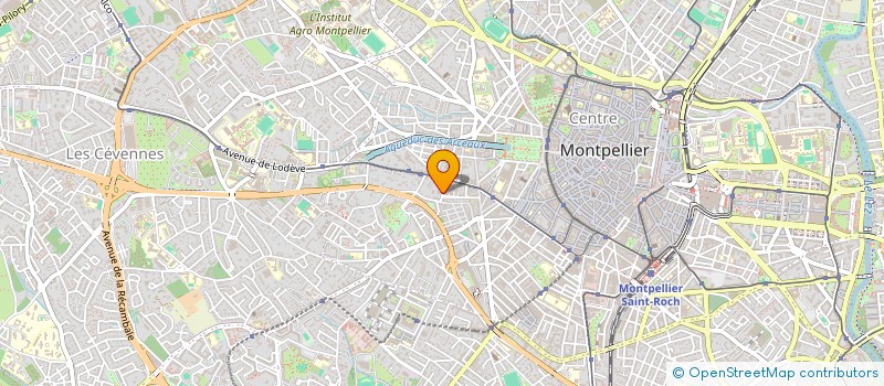 localisation de l'entreprise MADAME MARGOT SEIGNE à MONTPELLIER