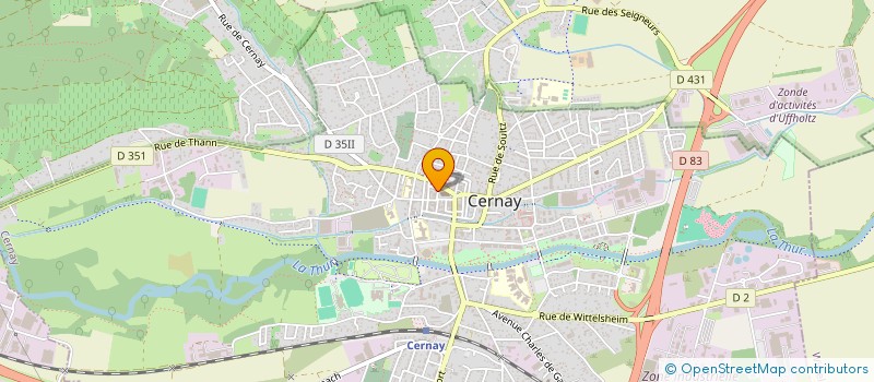 localisation de l'entreprise MADAME MARGOT STOECKLIN à CERNAY
