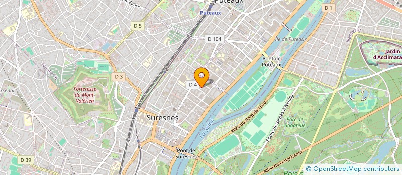 localisation de l'entreprise MADAME MARGOT THOMASSON à SURESNES