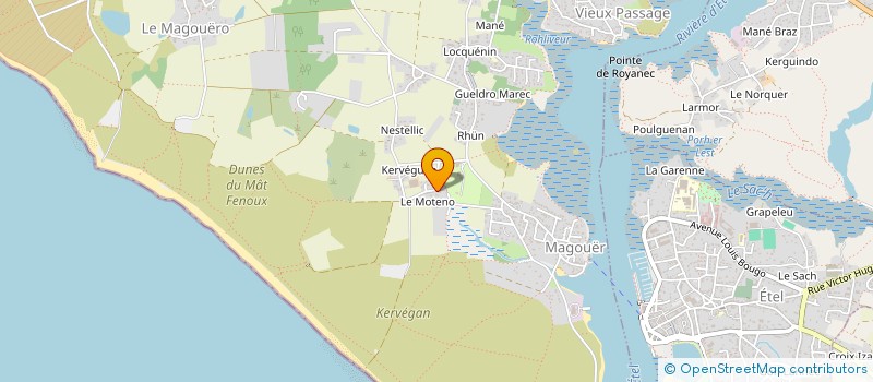 localisation de l'entreprise MADAME MARGOT TROMEUR  PLOUHINEC