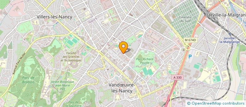 localisation de l'entreprise MADAME MARGOT TRUANT--FLORENTIN  VANDUVRE-LES-NANCY