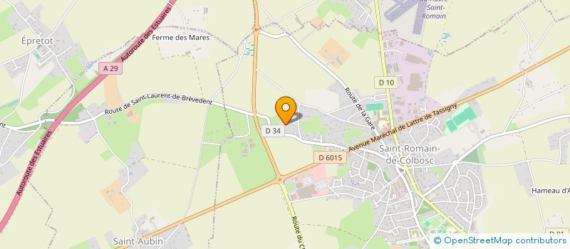 localisation de l'entreprise MADAME MARGOT TRUBERT  SAINT-ROMAIN-DE-COLBOSC