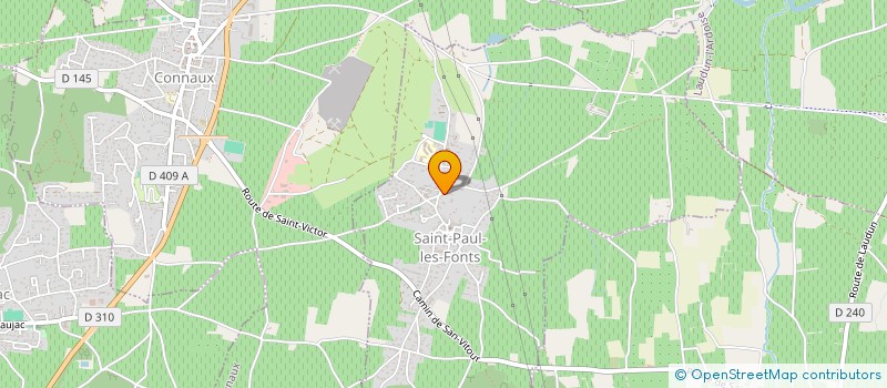 localisation de l'entreprise MADAME MARGOT URBANSKA  SAINT-PAUL-LES-FONTS