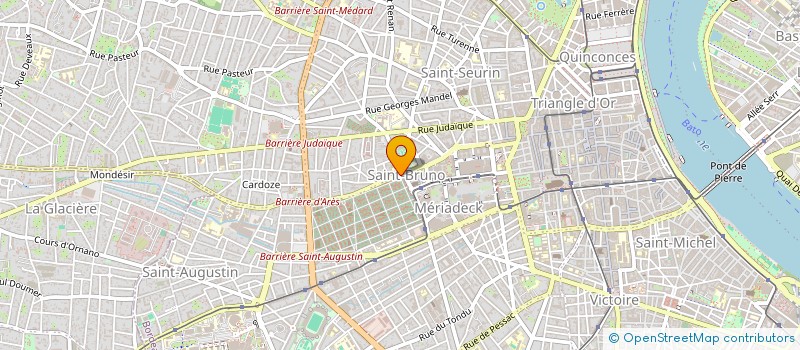 localisation de l'entreprise MADAME MARGOT VAN DEN ZANDE  BORDEAUX