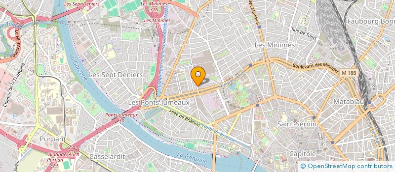 localisation de l'entreprise MADAME MARGOT VENTRESQUE à TOULOUSE