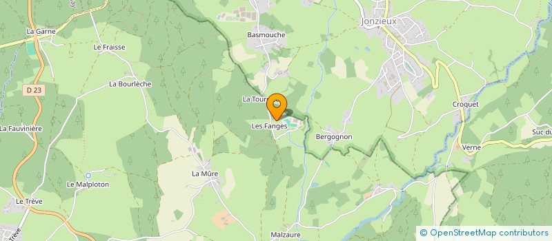 localisation de l'entreprise MADAME MARGOT VERILHAC  SAINT-GENEST-LERPT