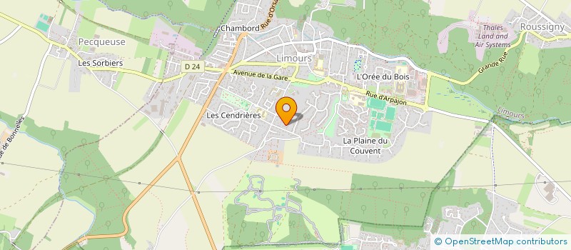 localisation de l'entreprise MADAME MARGOT VIZET  LIMOURS