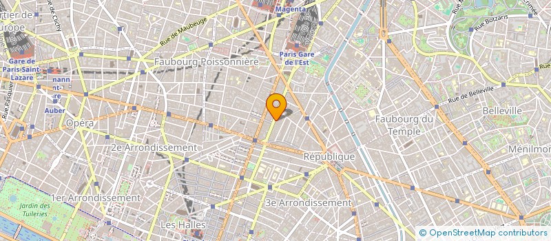 localisation de l'entreprise MADAME MARGOT WALLARD  PARIS