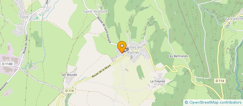 localisation de l'entreprise MADAME MARGOT WARIN  NANTES-EN-RATIER