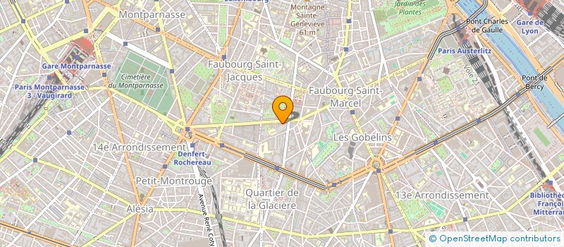 localisation de l'entreprise MADAME MARGOTTE LAMOUROUX  PARIS