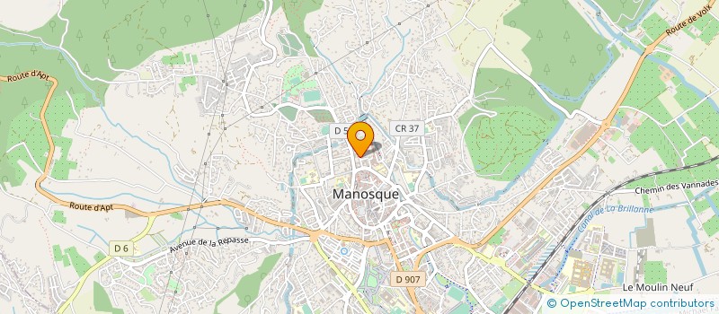 localisation de l'entreprise MADAME MARGRIETA BEUN à MANOSQUE
