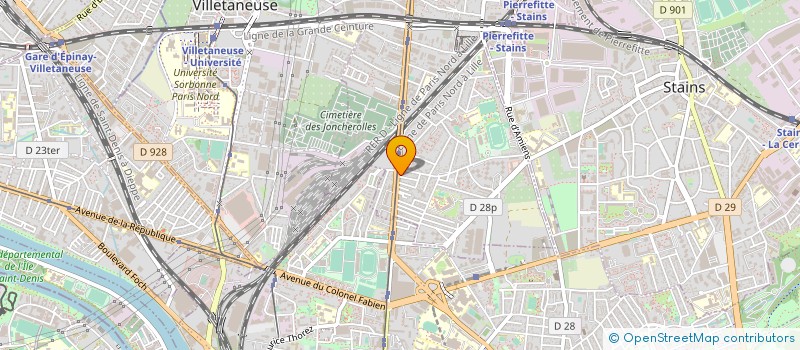 localisation de l'entreprise MADAME MARGUERITE ACCHIE à PIERREFITTE-SUR-SEINE