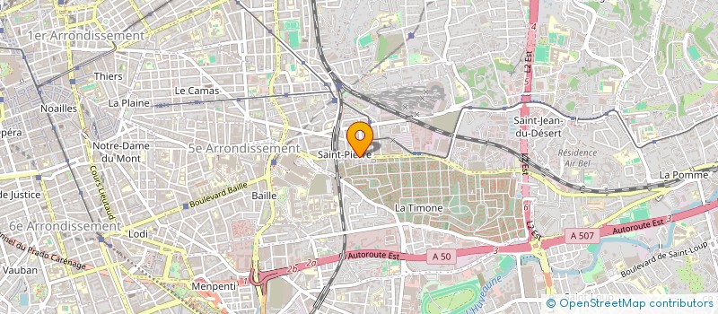 localisation de l'entreprise MADAME MARGUERITE ALESSANDRI  MARSEILLE