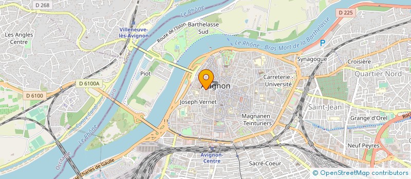 localisation de l'entreprise MADAME MARGUERITE ANDRE  AVIGNON