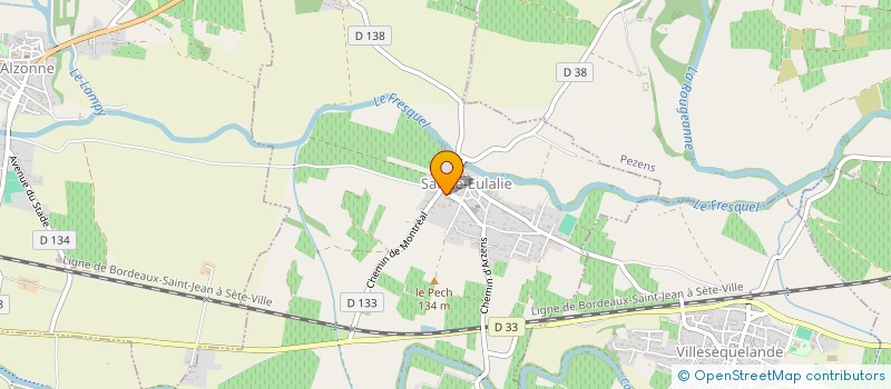 localisation de l'entreprise MADAME MARGUERITE ANDRIEU  SAINTE-EULALIE