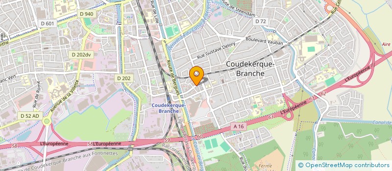 localisation de l'entreprise MADAME MARGUERITE ASSEMAN à COUDEKERQUE-BRANCHE