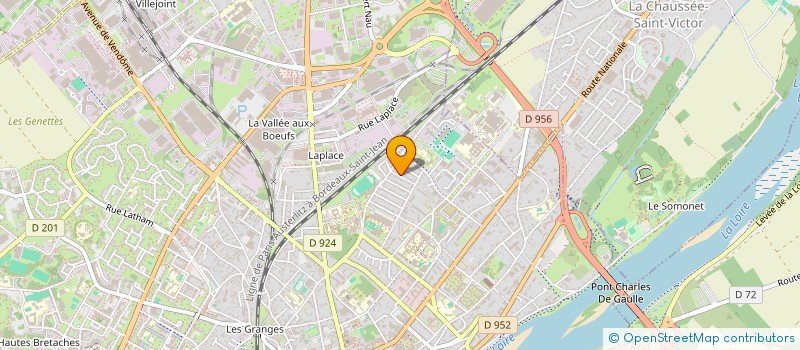 localisation de l'entreprise MADAME MARGUERITE BAUDIN  BLOIS