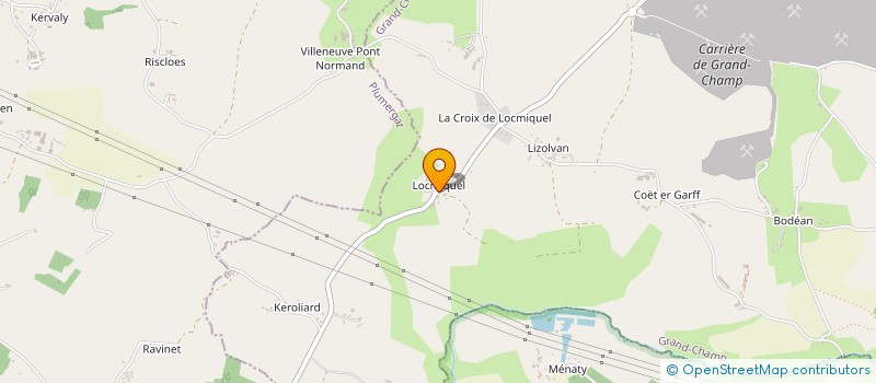 localisation de l'entreprise MADAME MARGUERITE BELEC  GRAND-CHAMP