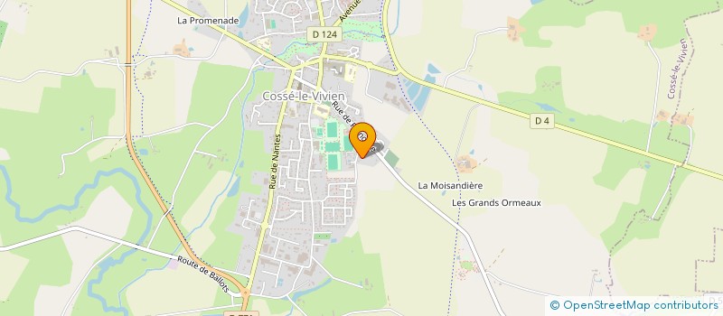 localisation de l'entreprise MADAME MARGUERITE BEUCHER à COSSE-LE-VIVIEN